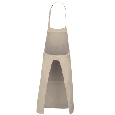 Polyester cotton apron with pocket